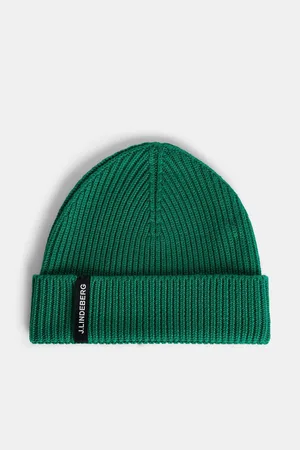 J Lindeberg Juan Merino Beanie Accessories Headwear Beanies Green
