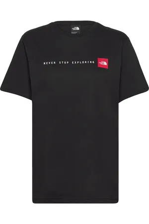 The North Face M Ss Never Stop Exploring Tee Sport T-shirts & Tops Short-sleeved Black