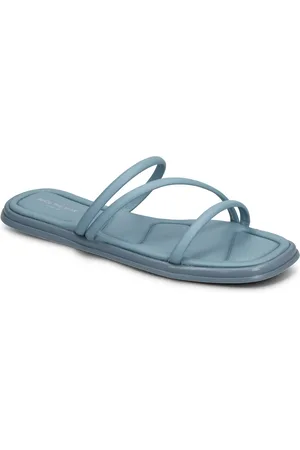 Shoe The Bear Stb-Selena Strap Sandal L Flade Sandaler Blue