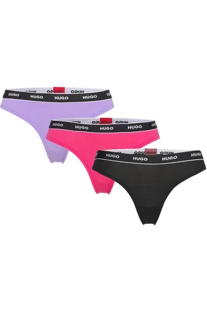 HUGO BOSS Triplet Thong Stripe G-streng Undertøj Multi/patterned