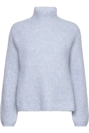 Bruuns Bazaar Syringabbrika Knit Tops Knitwear Jumpers Blue