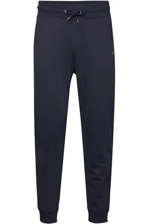 GANT Reg Shield Sweatpants Bottoms Sweatpants Navy