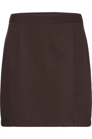 A-View Annali Skirt-1 Kort Nederdel Brown