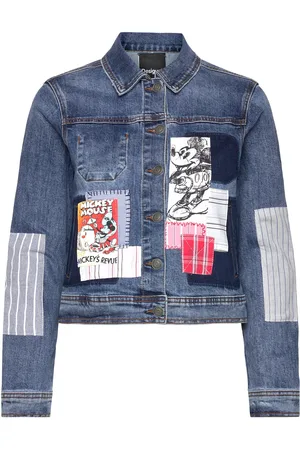 Desigual Walter Jakke Denimjakke Blue