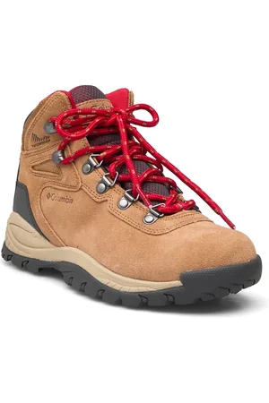 Columbia Newton Ridge Plus Waterproof Amped Sport Women Sport Shoes Sport Outdoor-hiking Shoes Brown