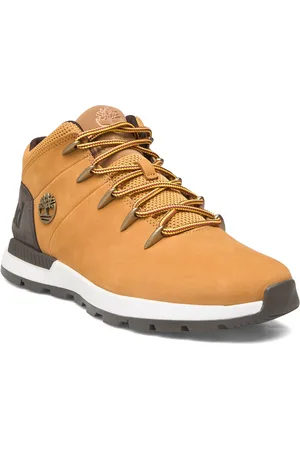 Timberland Sprint Trekker Mid Lace Up Sneaker Wheat Designers Boots Winter Boots Orange
