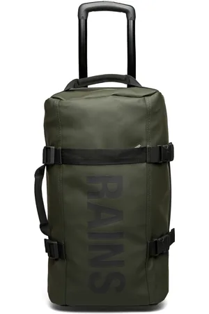 Rains Texel Cabin Bag W3 Bags Suitcases Khaki Green