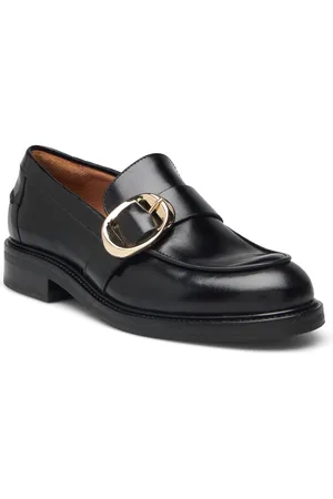 Billi Bi Shoes Shoes Flat Loafers Black