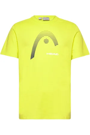 Head Club Carl T-Shirt Men Sport T-Kortærmet Skjorte Yellow