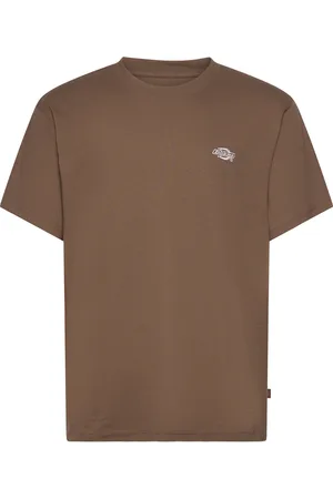 Dickies Summerdale Ss Tee Designers T-Kortærmet Skjorte Brown