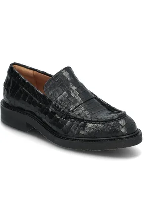 Billi Bi Shoes Shoes Flat Loafers Black