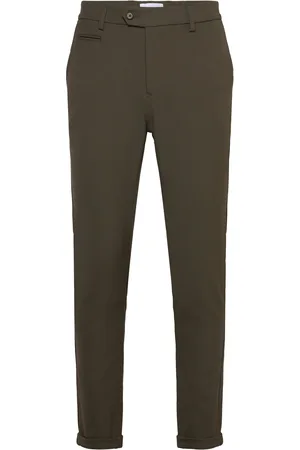 Les Deux Como Suit Pants - Seasonal Bottoms Trousers Formal Green