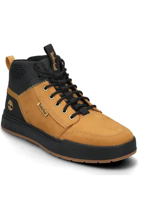Timberland Maple Grove Mid Lace Up Sneaker Wheat High-top Sneakers Brown
