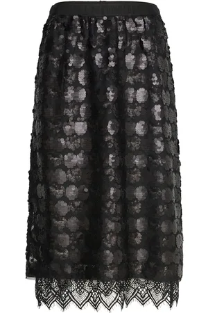 Munthe Tabby Skirts Knee-length & Midi Skirts Black