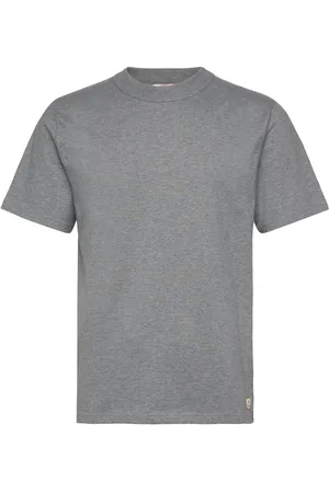 Armor.lux Basic T-Shirt Héritage Tops T-Kortærmet Skjorte Grey