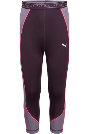 PUMA Fit 7/8 Tights G Bottoms Running-training Tights Purple