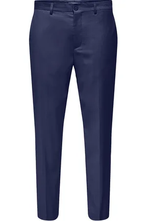 Only & Sons Onseve Jay Life Slim 0072 Pant Bottoms Trousers Chinos Blue
