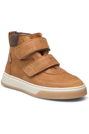 ANGULUS Shoes - Flat - With Velcro High-top Sneakers Brown