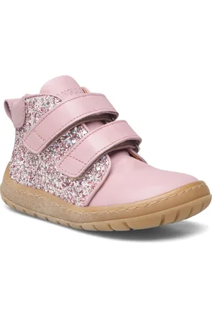 ANGULUS Shoes - Flat - With Velcro High-top Sneakers Pink