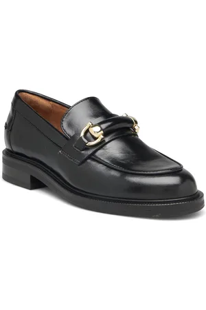 Billi Bi Shoes Shoes Flat Loafers Black