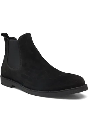 ANGULUS Booties - Flat - With Elastic Støvlet Chelsea Boot Black