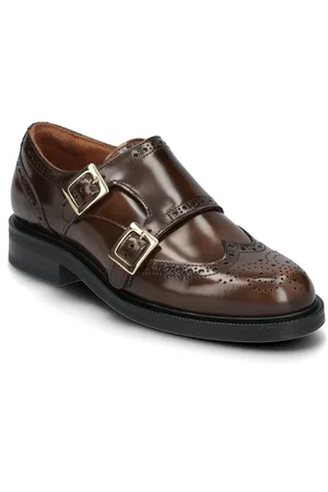 Billi Bi Shoes Shoes Flat Loafers Brown