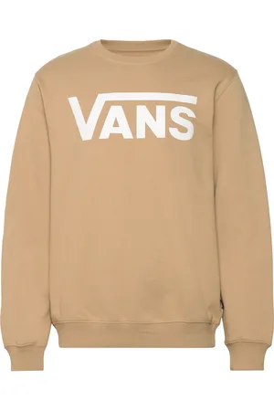 Vans Classic Iii Crew Sport Men Sport Clothing Sport Sweatshirts & Hoodies Sport Sweatshirts Beige