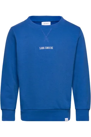 Les Deux Dexter Sweatshirt Kids Tops Sweatshirts & Hoodies Sweatshirts Blue