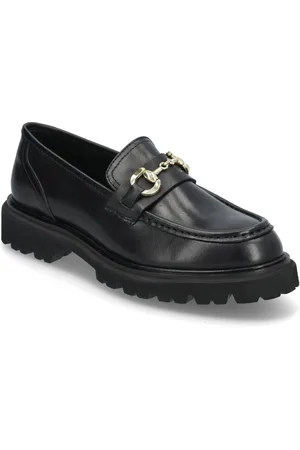Dune Gregory Shoes Flat Loafers Black