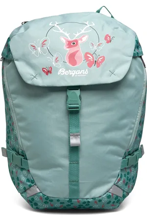 Bergans Aksla 24 Lid Dark Riviera Blue Topo 24L Accessories Bags Backpacks Green