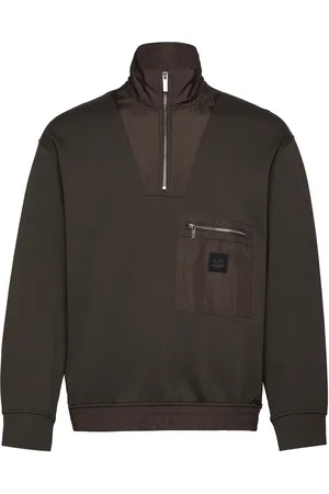 Armani Exchange Sweatshirt Tops Sweatshirts & Hoodies Sweatshirts Brown