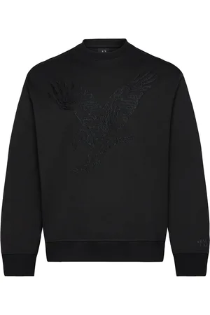 Armani Exchange Sweatshirt Tops Sweatshirts & Hoodies Sweatshirts Black