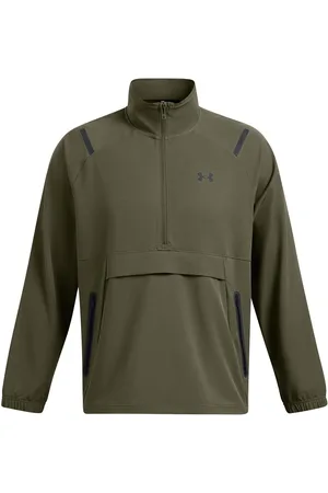 Under Armour Ua Unstoppable Anorak Lc Sport Men Sport Clothing Sport Outerwear Sport Jackets Sport Anoraks Khaki Green