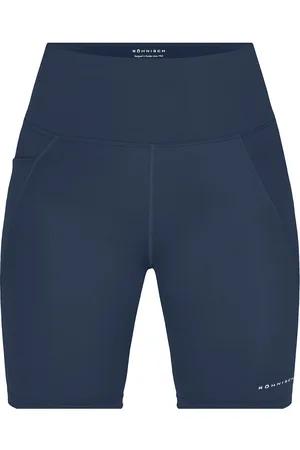 Röhnisch Flattering High Waist Bike Tights Sport Shorts Cycling Shorts Navy