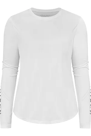 Röhnisch Team Logo Long Sleeve Sport T-shirts & Tops Long-sleeved White