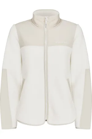 Röhnisch Phoebe Pile Jacket Sport Sweatshirts & Hoodies Fleeces & Midlayers Beige