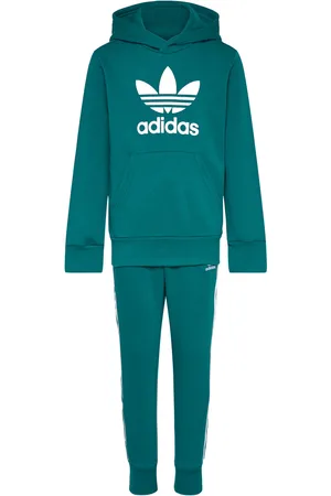 adidas Hoodie Set Sport Sweatsuits Green