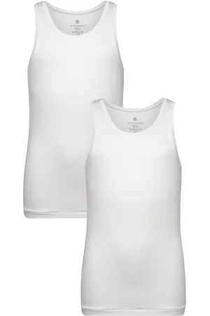 JBS of Denmark Jbs Of Dk Girls 2-Pack Single. Tops T-shirts Sleeveless White