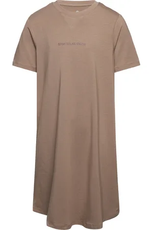 JBS of Denmark Jbs Of Dk Girls Ss Nightdress Night & Underwear Pyjamas Nightdresses Brown