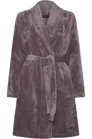 Triumph Robes Fleece Robe 01 Morgenkåbe Grey