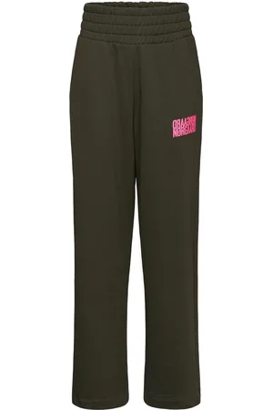 Mads Norgaard Light Organic Percy Pants Bottoms Sweatpants Khaki Green