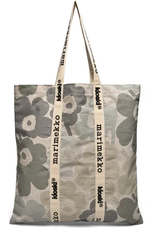 Marimekko Carrier Midi Unikko Shopper Taske Grey