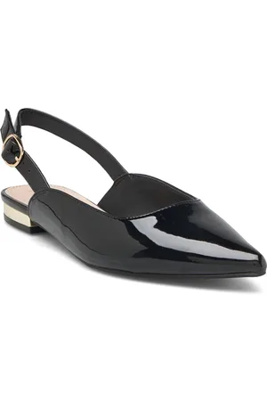 Dune Carsan Shoes Slingbacks Flat Slingbacks Black
