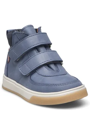 ANGULUS Shoes - Flat - With Velcro High-top Sneakers Blue