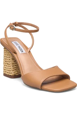 Steve Madden Rozlyn-T Sandal Sandal Med Hæl Beige