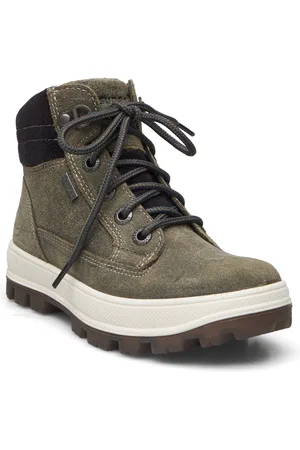Superfit Tedd Vinterstøvler Med Snøre Khaki Green