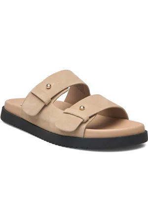 Steve Madden Mariel-Cn Sandal Flade Sandaler Beige