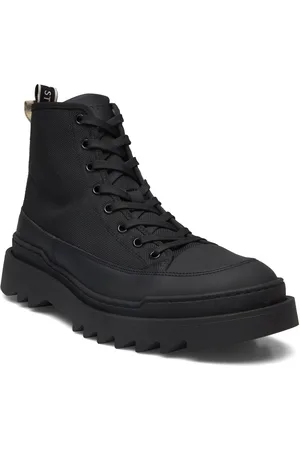 Sneaky Steve Kamiki High U Textile Black High-top Sneakers Black