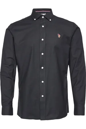 U.S. Polo Assn. Uspa Shirt Esmar Men Tops Shirts Casual Black