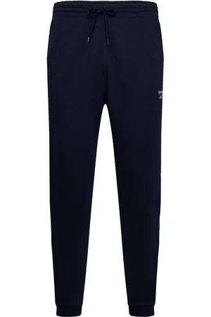Reebok Reebok Identity Small Logo Fleece J Sport Sport Clothing Sport Pants Sport Sweatpants Navy